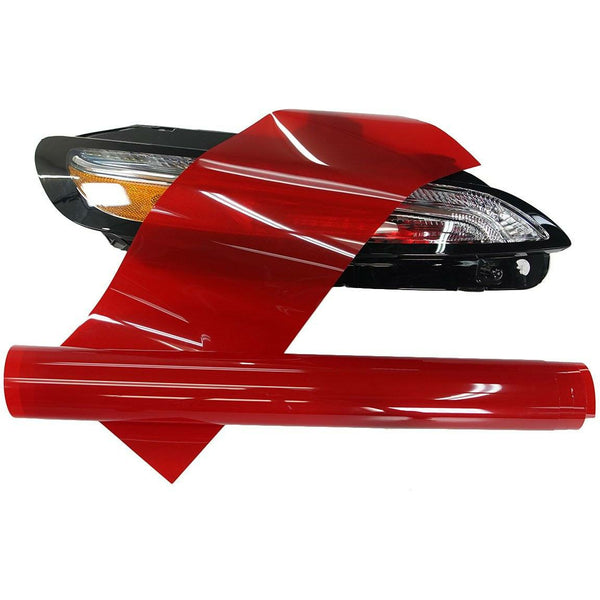 Crystal Translucent Lens Film- Dark Red - LightWrap