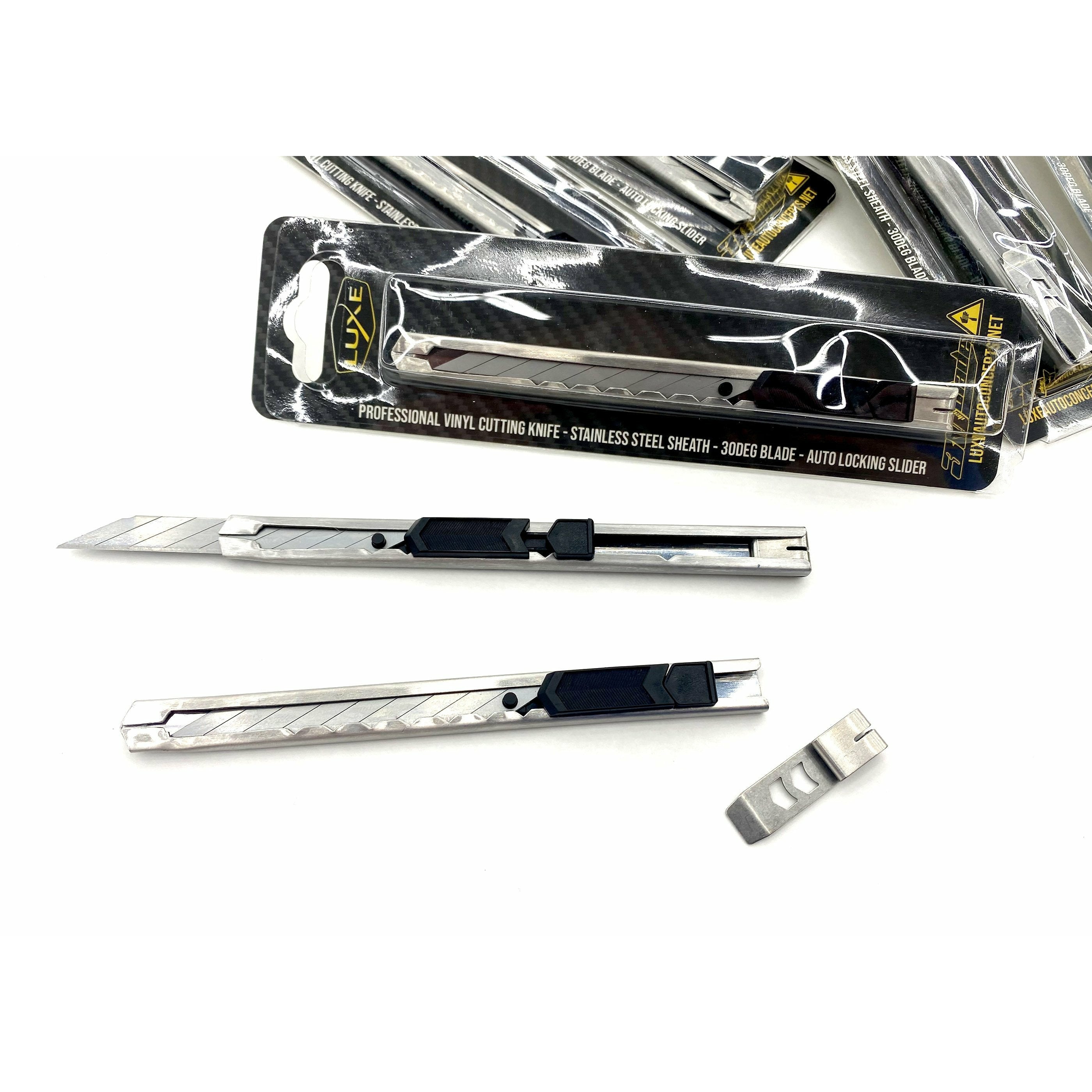 Stainless Steel Pro Vinyl Cutting Knife - LightWrap