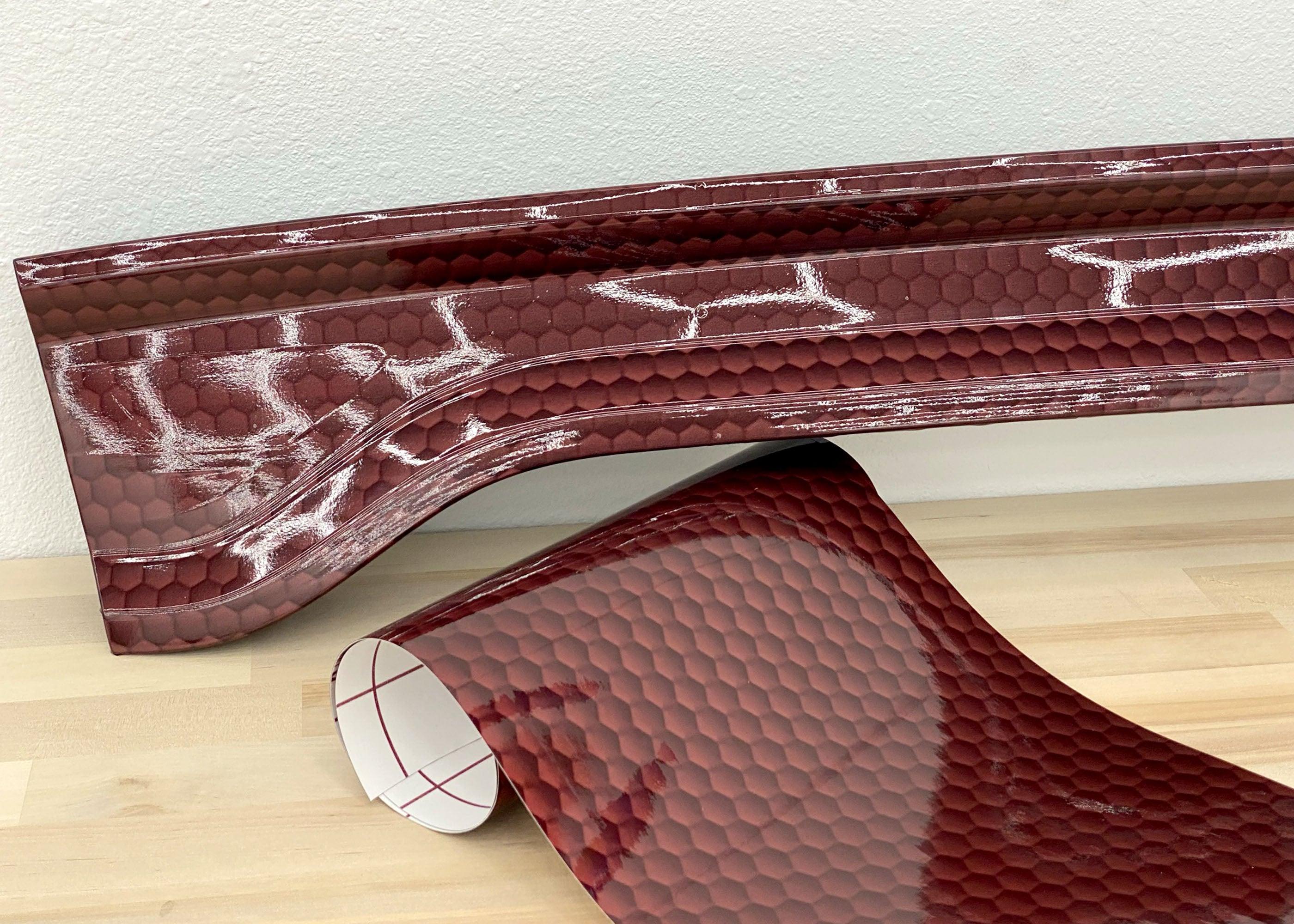 Universal Tint Kit - LightWrap 3D Mid Large Honeycomb - Ruby - Luxe Auto Concepts