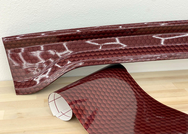 Universal Tint Kit - LightWrap 3D Mid Large Honeycomb - Ruby - Luxe Auto Concepts