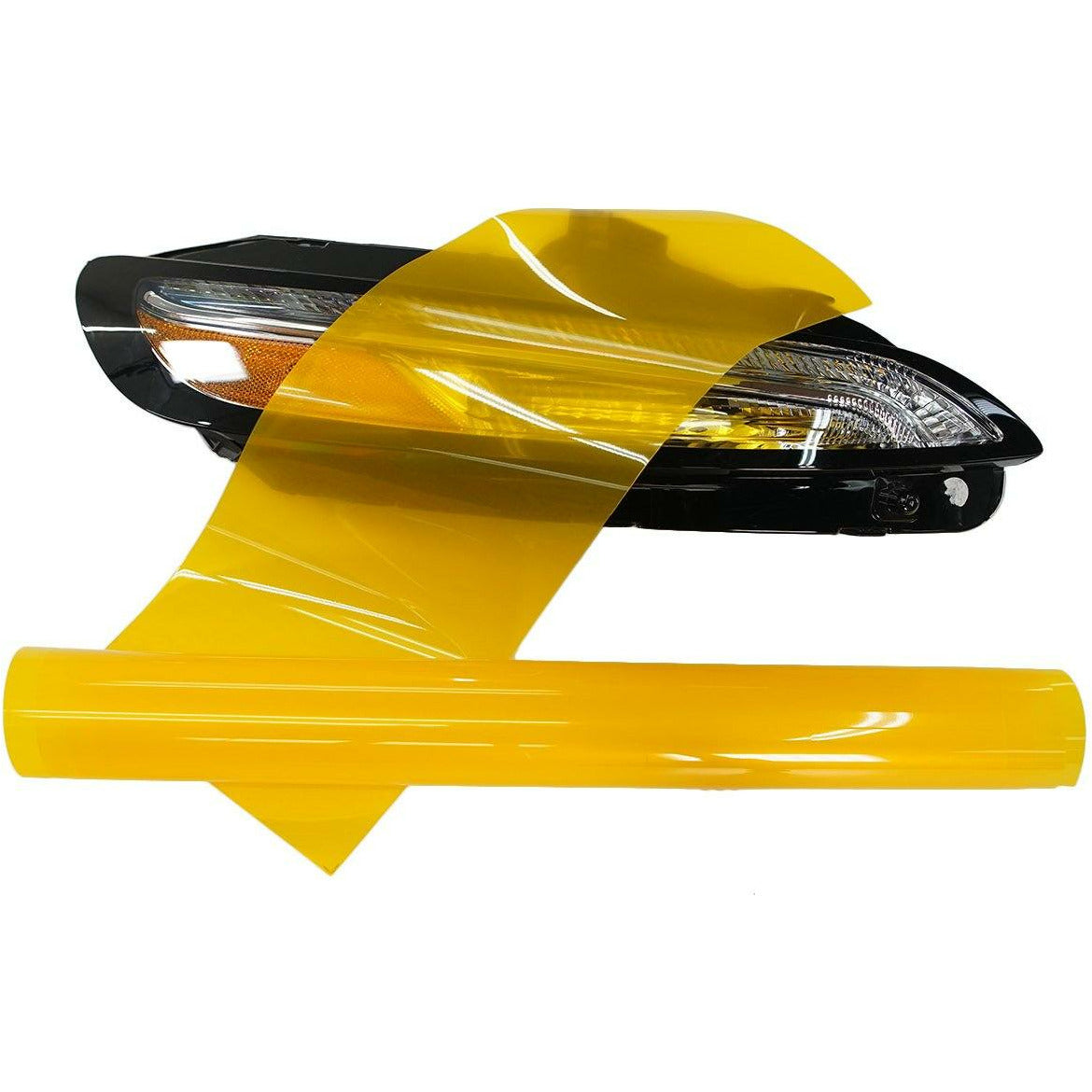 BT206 Holographic PVC vinyl film yellow iris film