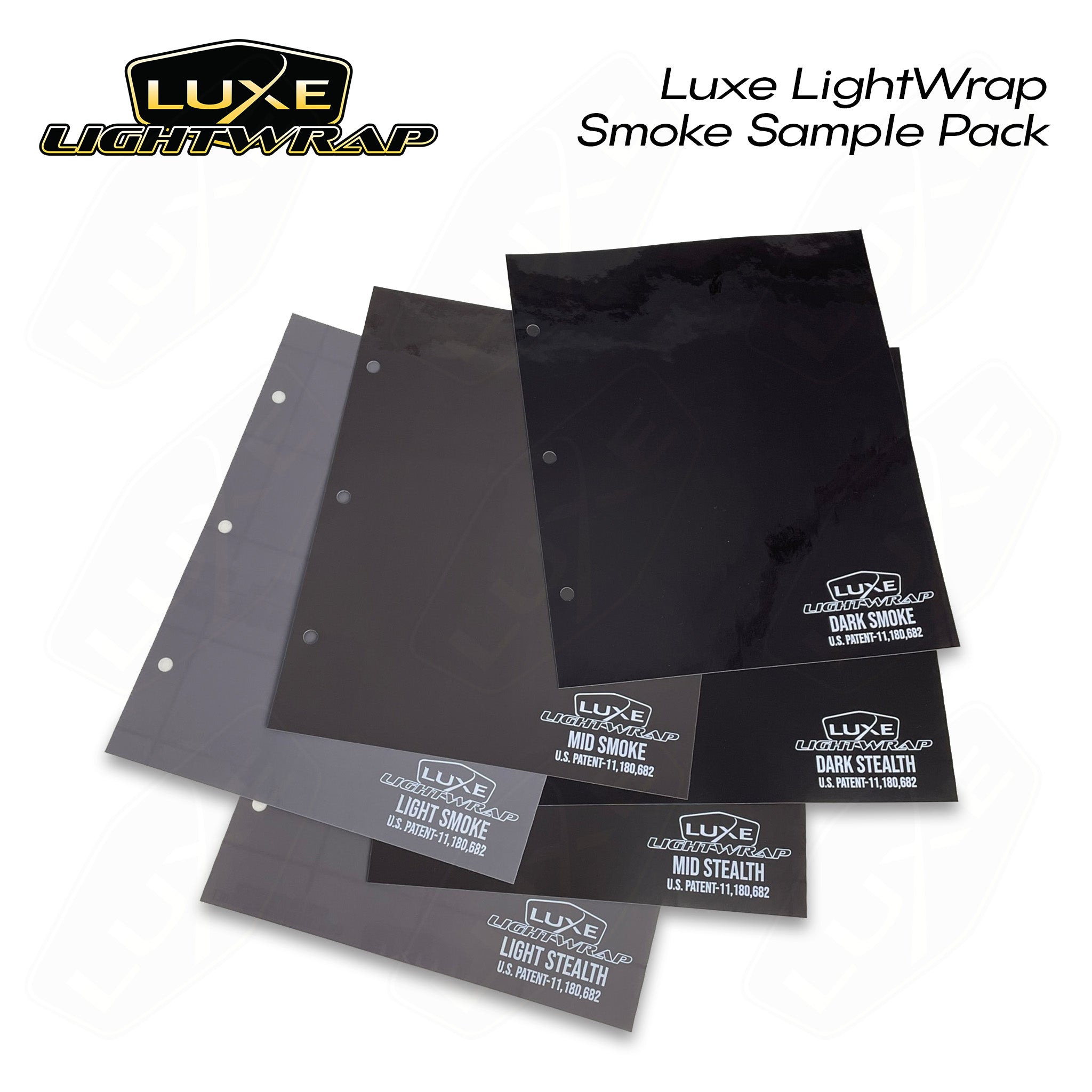 Luxe LightWrap Smoke Series Samples - LightWrap