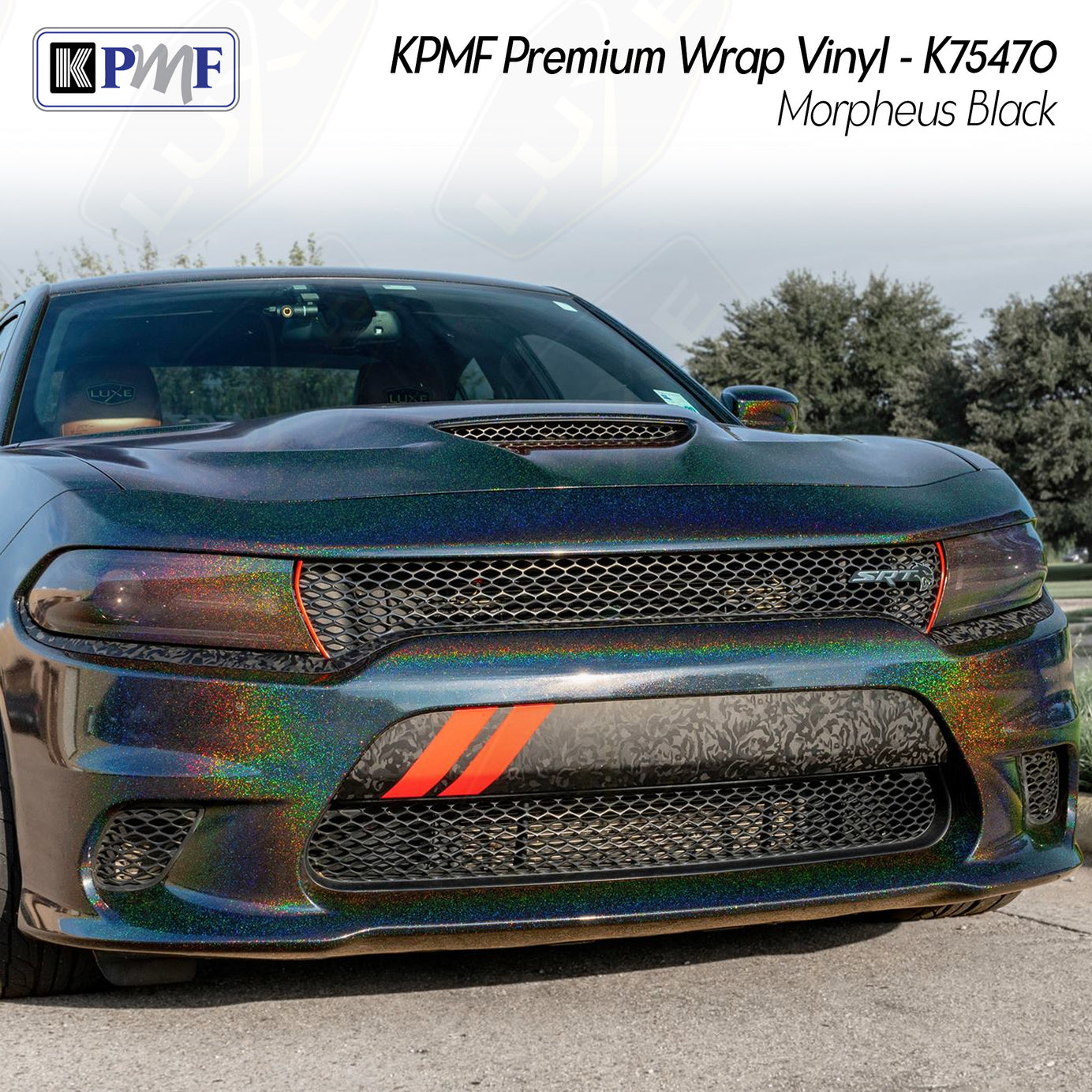 KPMF Gloss Morpheus Black Wrap Vinyl - K75470