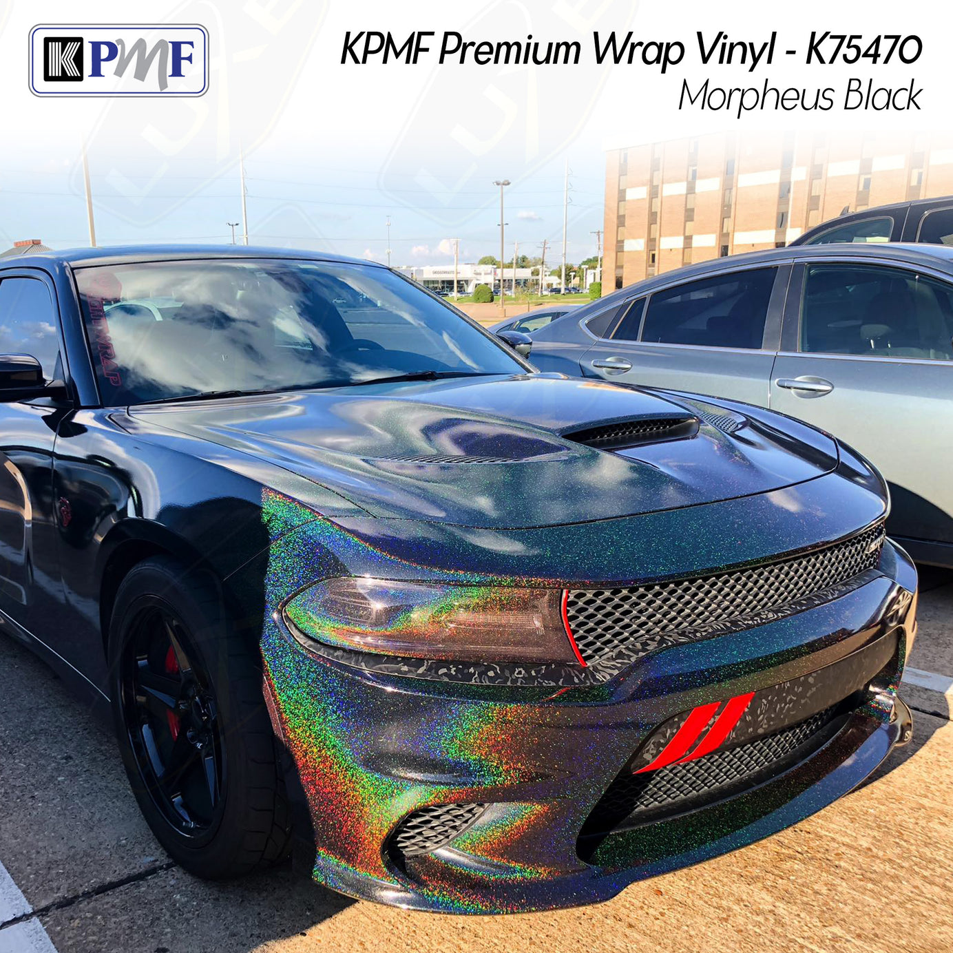 KPMF Gloss Morpheus Black Wrap Vinyl - K75470